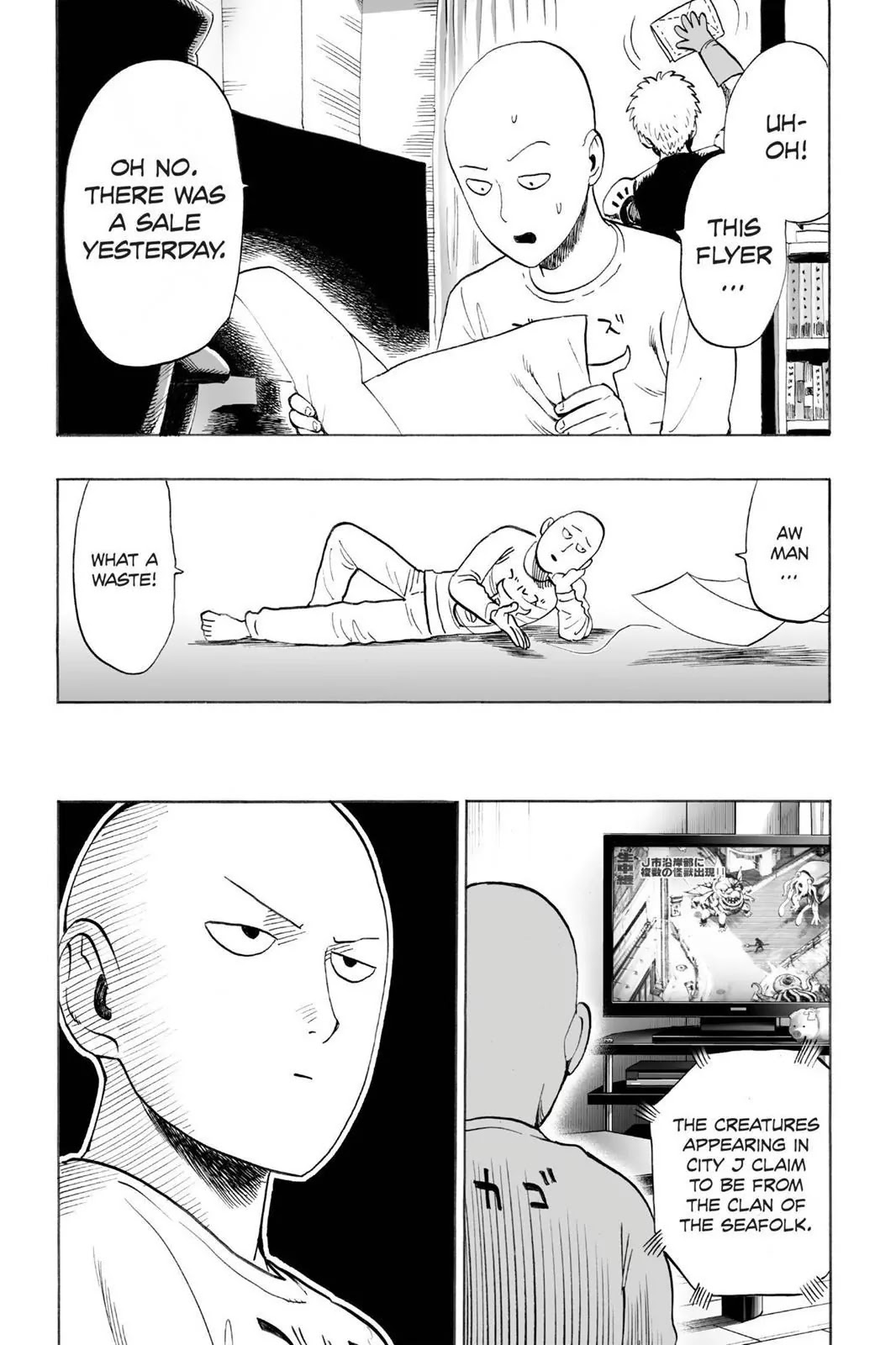 One-Punch Man Chapter 24.5 1